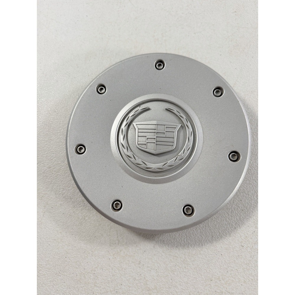 OEM 2003-2004 Cadillac CTS Silver Center Cap  9594176